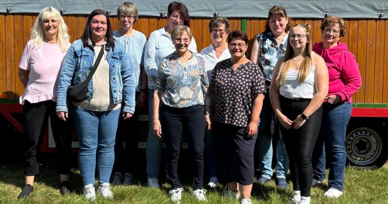 Wohlstrecker Damen auf Tour