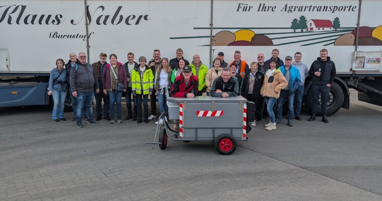 Bei frühlingshaften Wetter Kohltour durchgeführt!